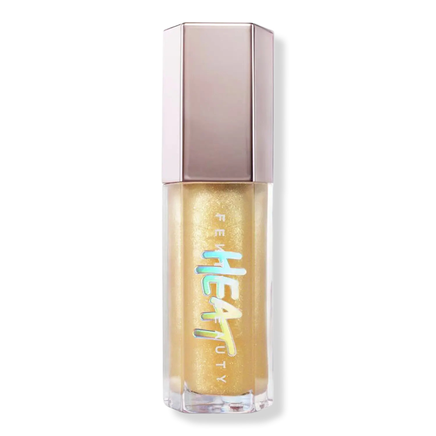 

Gloss Bomb Heat Универсальный блеск для губ с эффектом увеличения объема FENTY BEAUTY by Rihanna, Lemon Lava (clear with gold shimmer)
