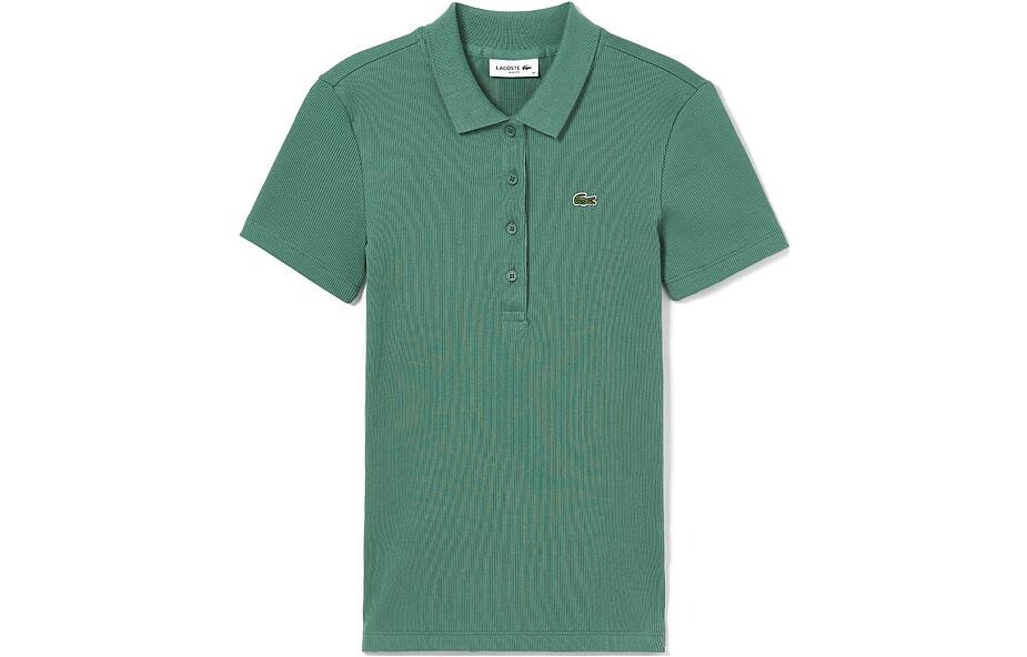 

Рубашка поло женская зеленая Lacoste