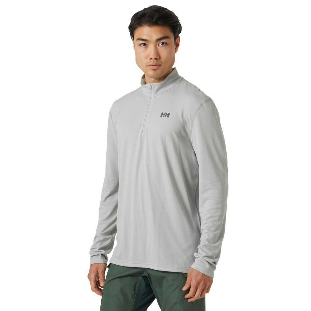 

Спортивная футболка Helly Hansen Lifa Active Solen tie-down strip half zip, серый