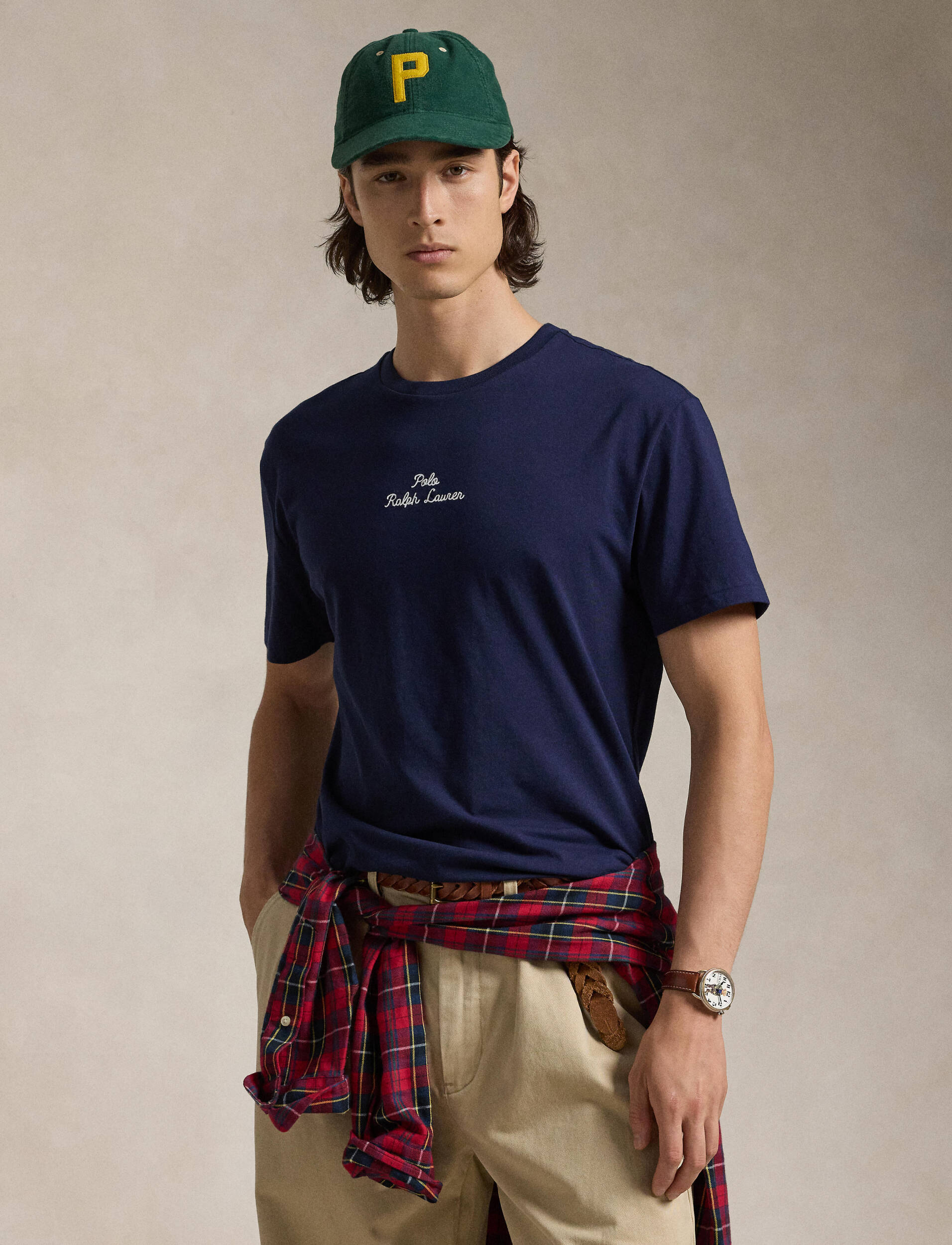 

Футболка POLO RALPH LAUREN Regular Fit, темно-синий