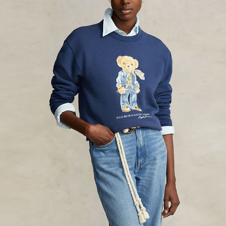 Polo Ralph Lauren Свитшот Women's Marine Blue — фото 4