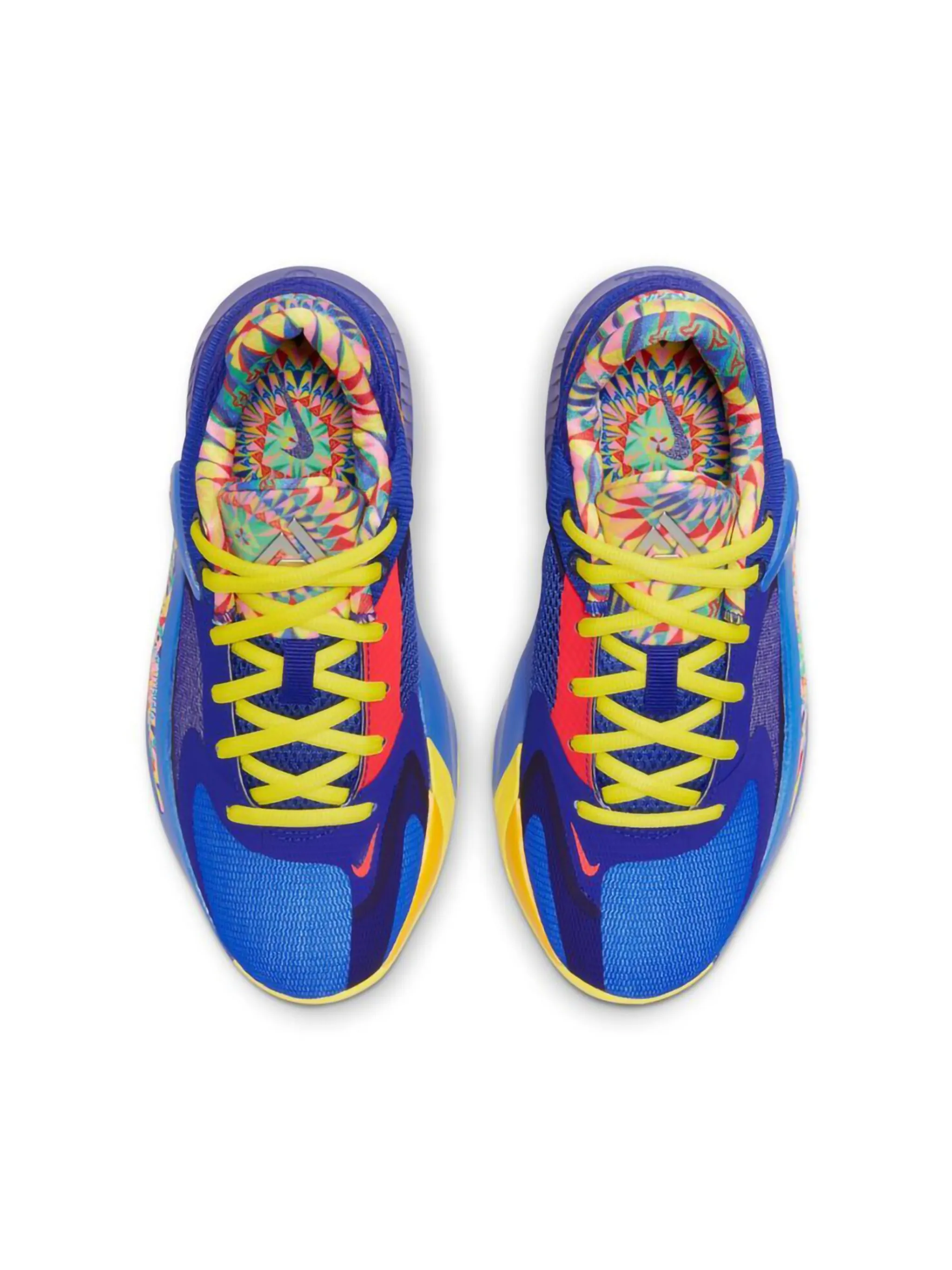 Кроссовки Zoom Freak 4 Kaleidoscope Nike Kids, синий — фото 2