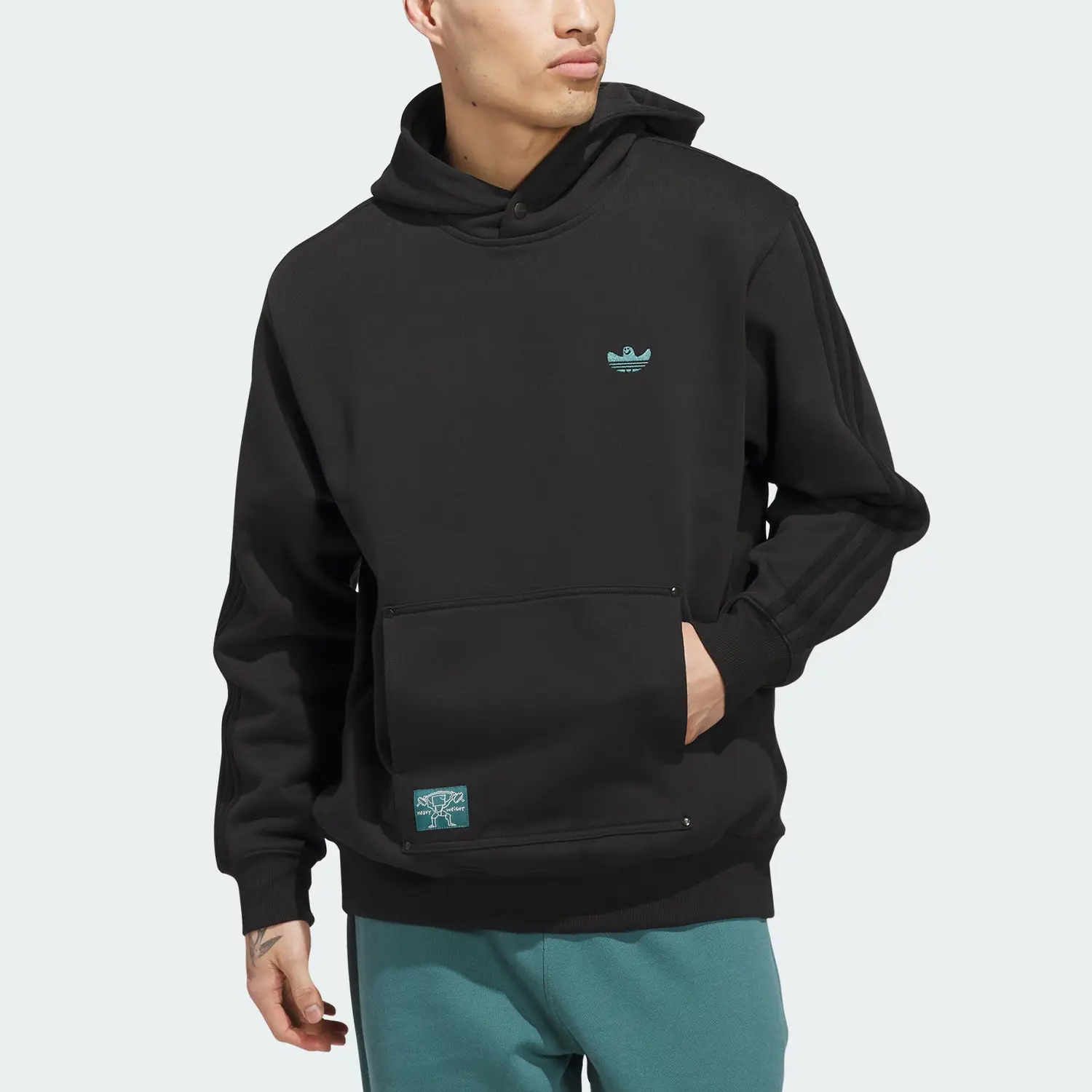 Толстовка Shmoofoil HEAVYWEIGHT мужская Adidas Originals, черный — фото 4