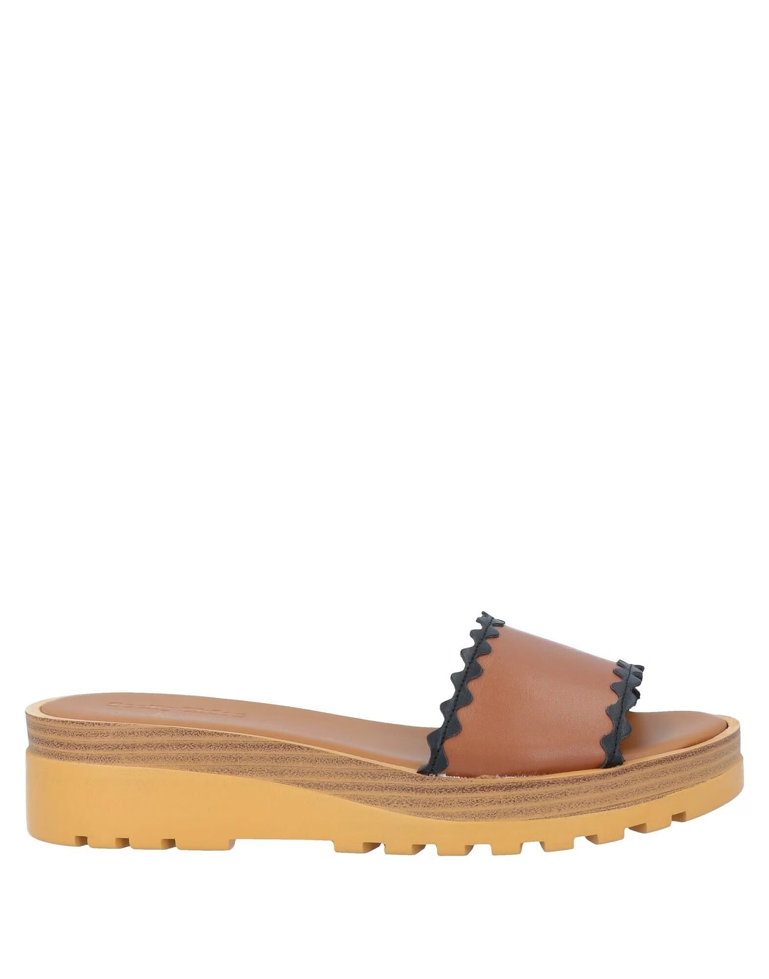 Сандалии Robin Wedge See By Chloé, желтовато-коричневый