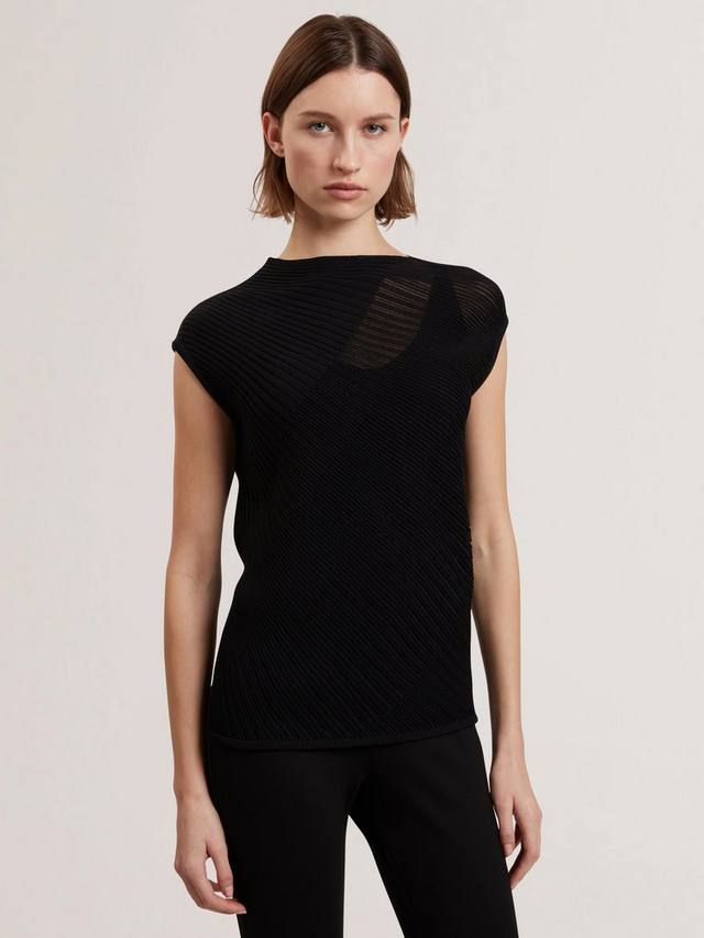 

Топ из ажурной вязки Ted Baker, Black