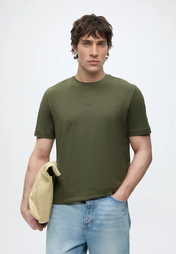 Футболка Tchup basic t-shirt Boss, ярко-зеленый — фото 4