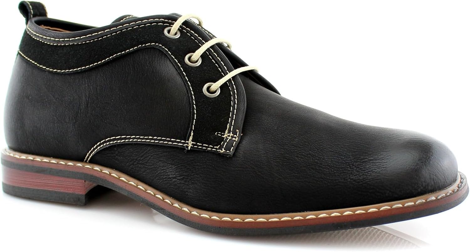 

Мужские клетчатые ботинки Ferro Aldo Gideon MFA806087 с крыловатым носком, черный