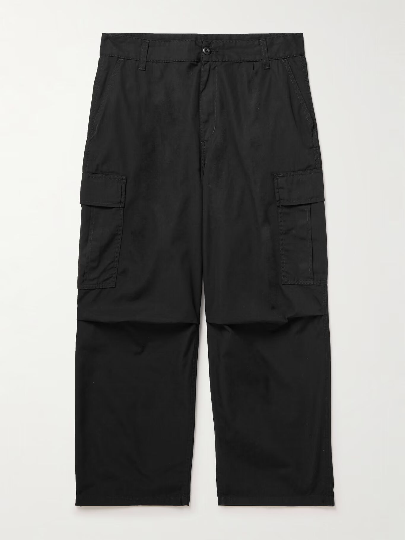 

Прямые брюки-карго Cole из хлопчатобумажной саржи CARHARTT WIP, черный