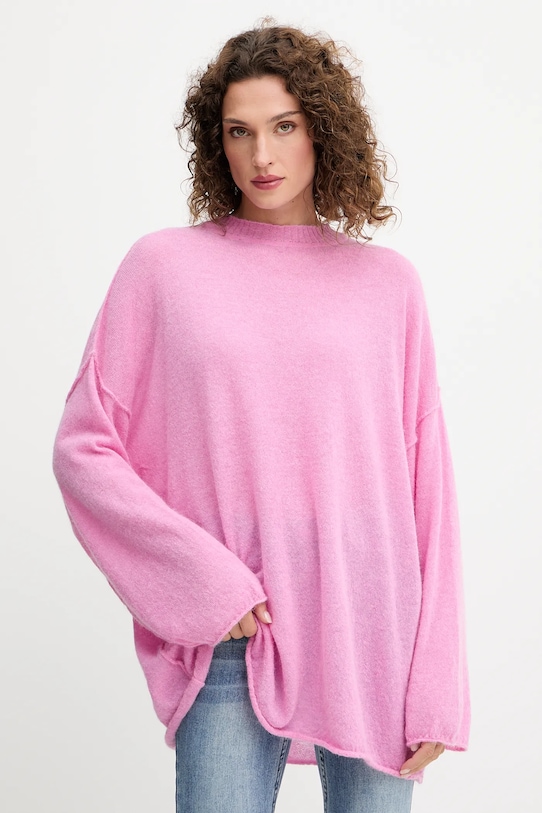 

Шерстяной свитер Pinko, фиолетовый