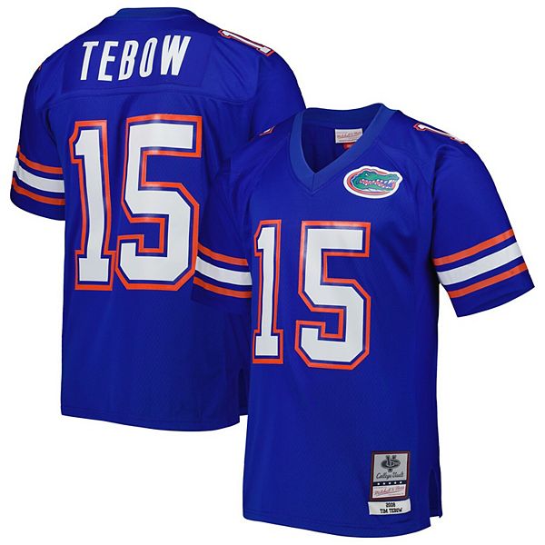 

Мужская футболка Tim Tebow Royal Florida Gators Big & Tall Legacy Mitchell & Ness
