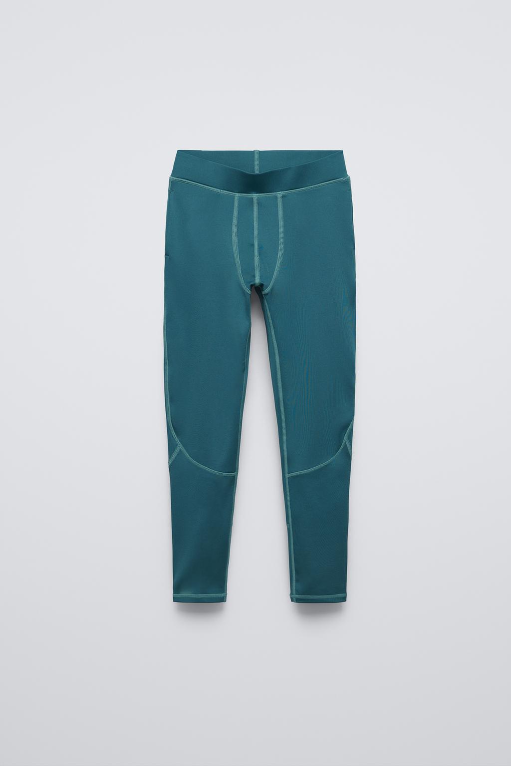 

Термальные леггинсы из лыжной коллекции ZARA, цвет Blue/Steel