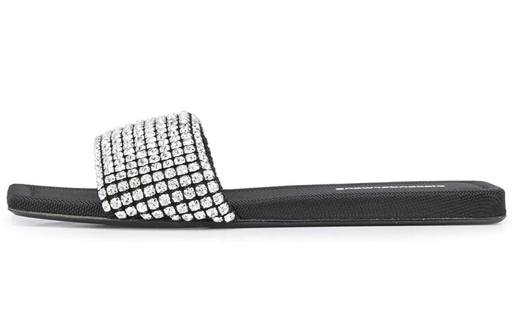 Шлепанцы женские Alexander Wang, черный
