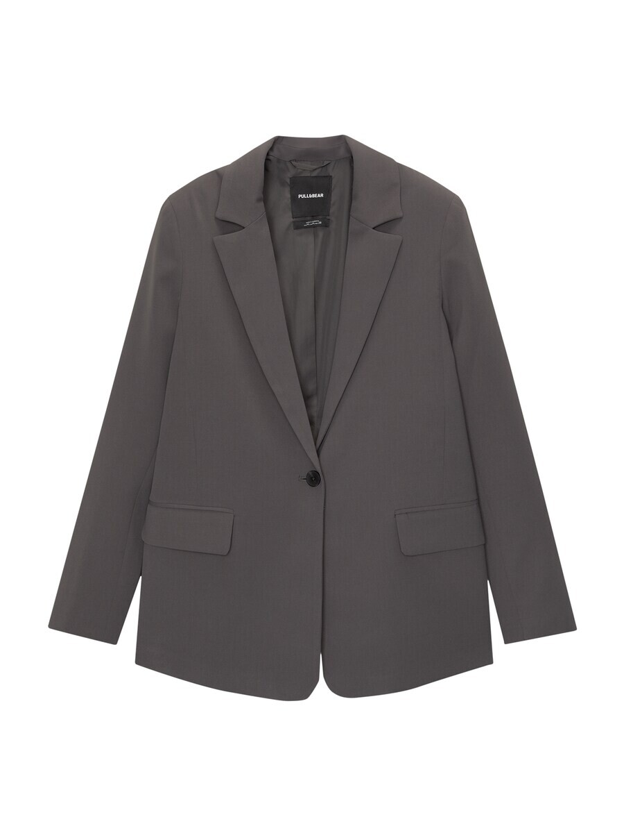 

Классический блейзер Pull&Bear Blazer, темно-серый