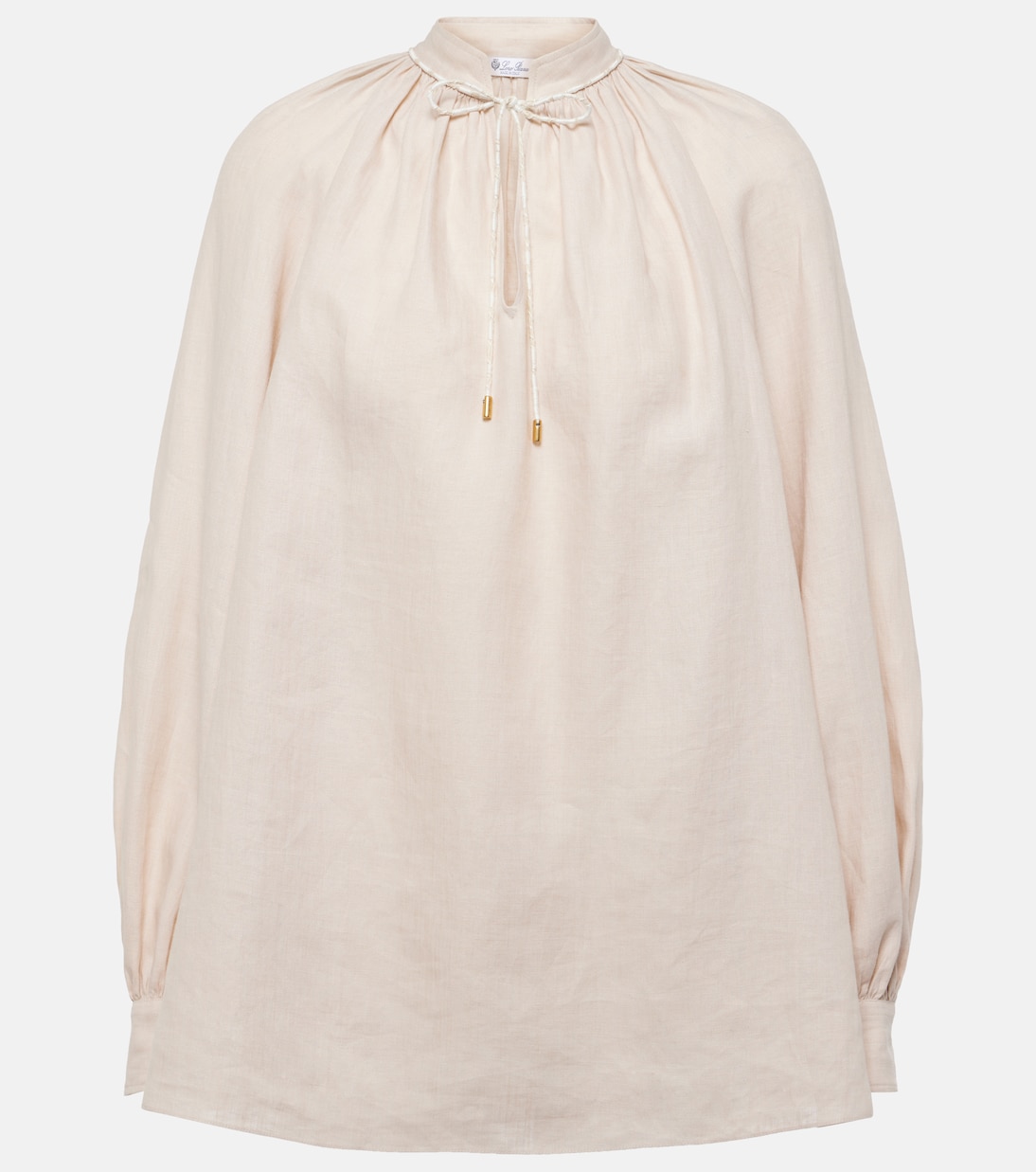 

Льняная блузка Loro Piana, Clear Seashell