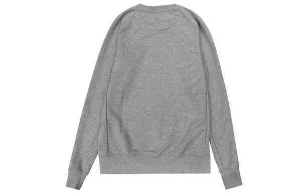 Толстовка Air Jordan Crew Neck Casual Pullover Knitted Sweater Men's Grey, серый — фото 2