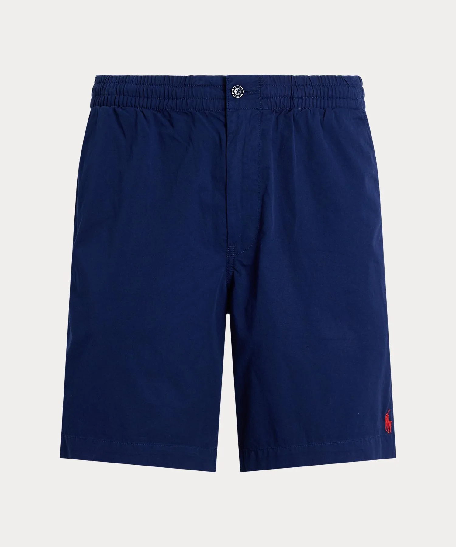 Мужские шорты из хлопкового твила Polo Prepstar 8-inch POLO RALPH LAUREN темно-синие — фото 2