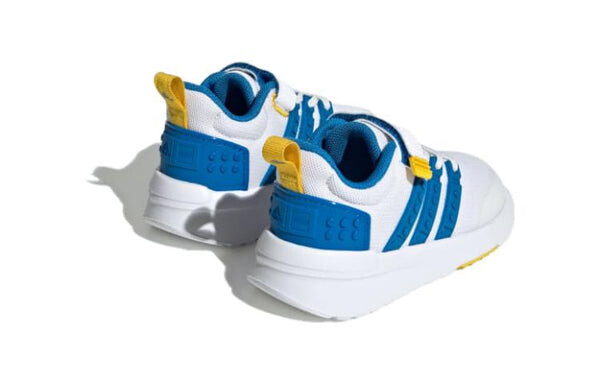 Кроссовки x lego racer tr21 эластичные шнурки и ремешок сверху кроссовки Adidas, белый — фото 3