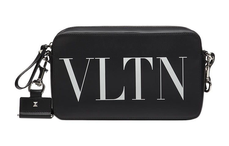 

Кожаная сумка через плечо Valentino, средний размер, мужская