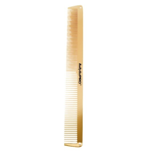 

Металлическая расческа для стрижки Babyliss GOLD FX - золото (190мм)