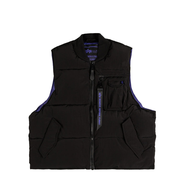 

Жилет ma-1 puffer vest uv Alpha Industries, черный