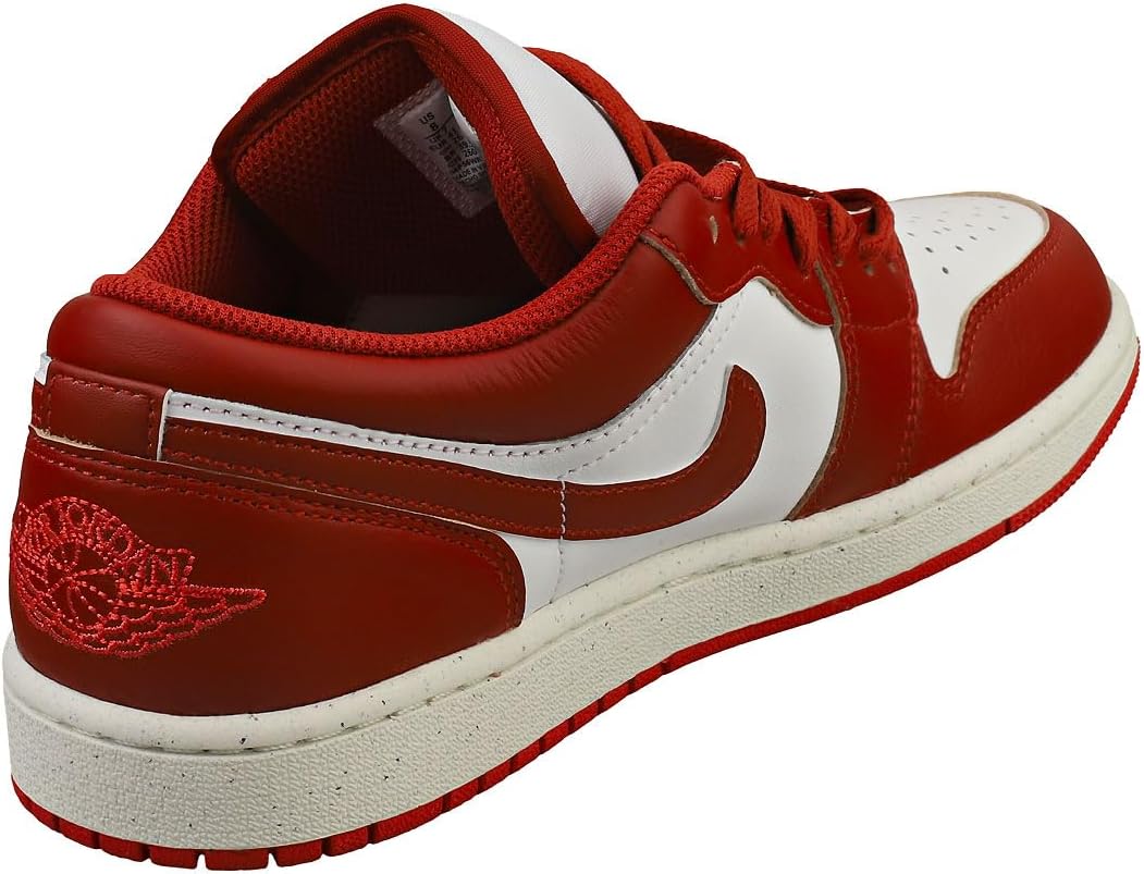 Кроссовки Nike Air Jordan 1 Low SE для мужчин, White/Lobster/Sail/Dune Red — фото 2