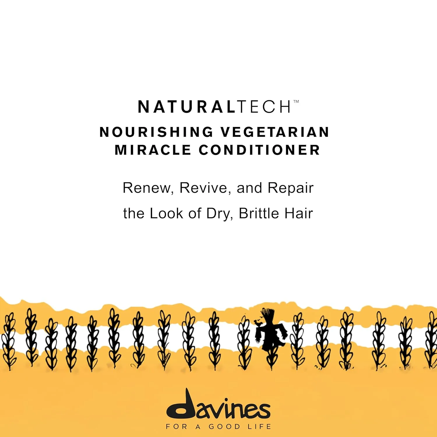 Davines Naturaltech Nourishing Vegetarian Miracle Conditioner, восстанавливающий и увлажняющий для сухих и поврежденных волос, с растительным кератином, 250 мл 249.48 г (1 шт.) — фото 2