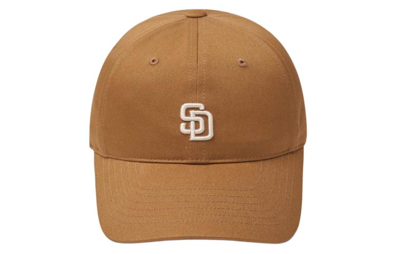 

MLB Хлопковая бейсболка из полиэстера унисекс коричневая, Brown