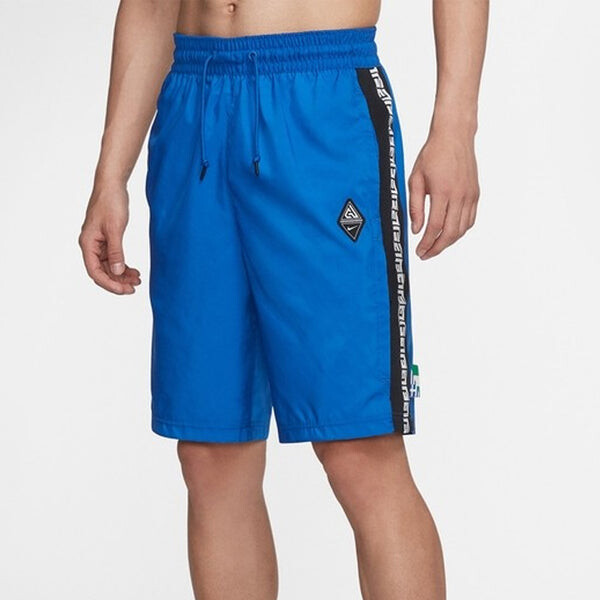 Шорты giannis alphabet basketball sports training shorts 'blue' Nike, синий — фото 3