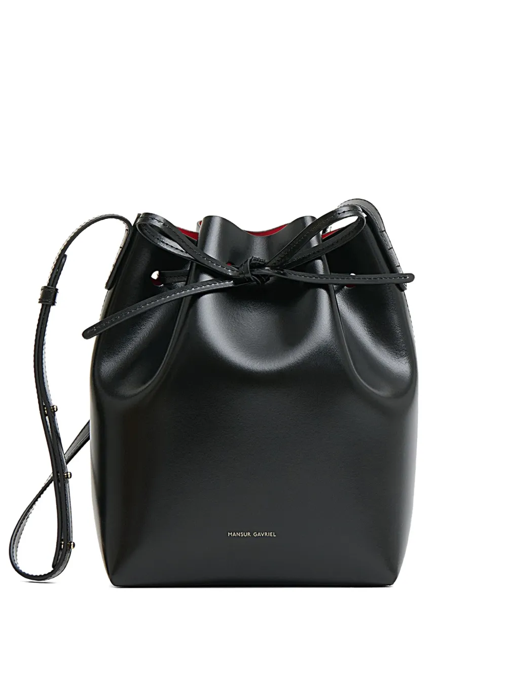 

Сумка-ведро размера мини Mansur Gavriel, черный