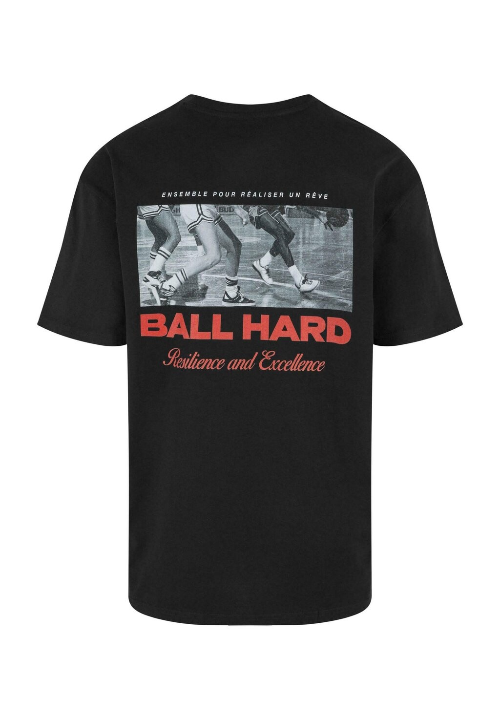 

Футболка с принтом BALL HARD HEAVY Upscale by Mister Tee, черный