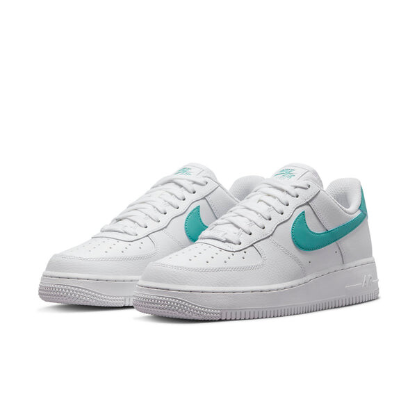 Кроссовки air force 1 '07 'white washed teal' Nike, белый — фото 3