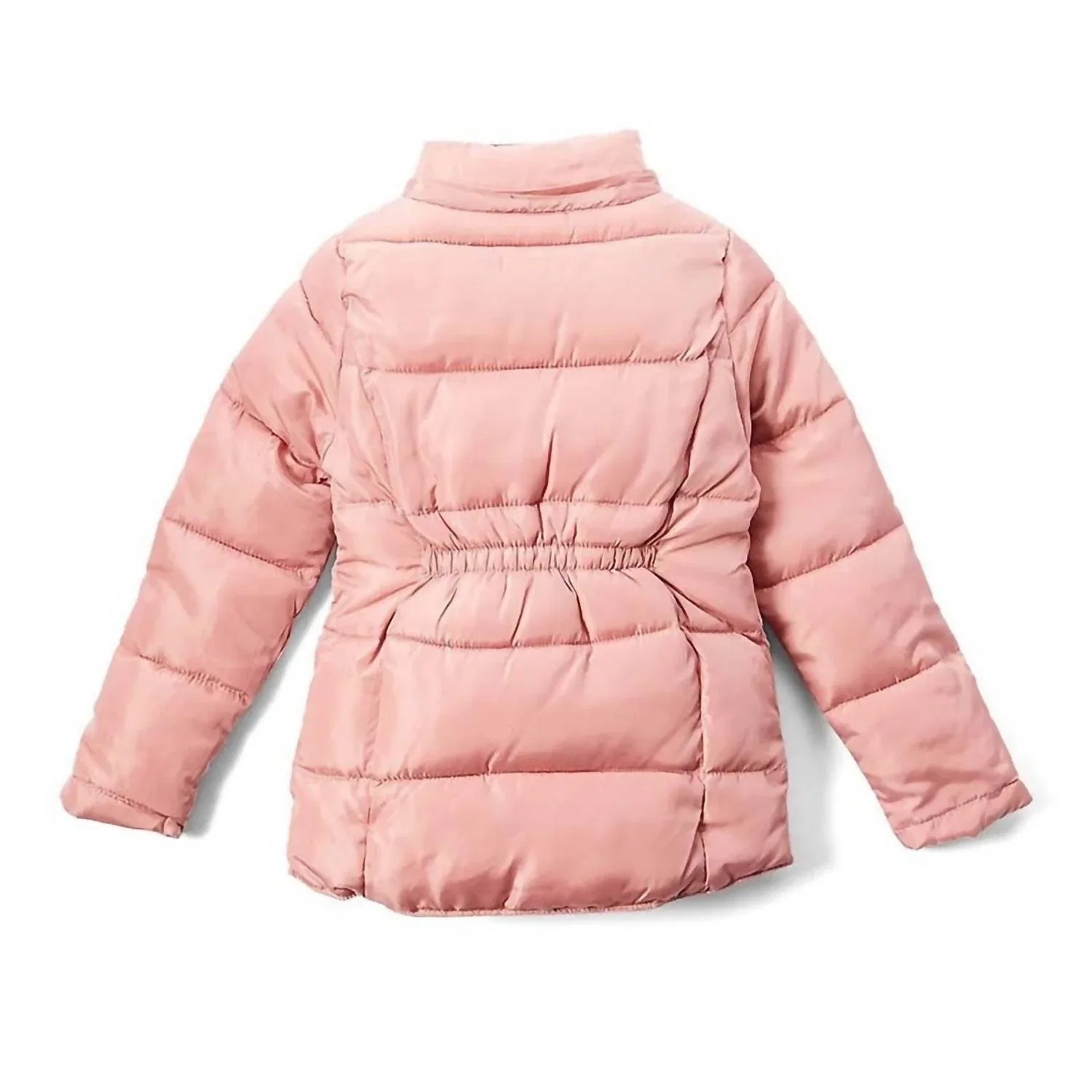 Cutie's Fashion Пуховая куртка для девочек розового цвета — фото 2