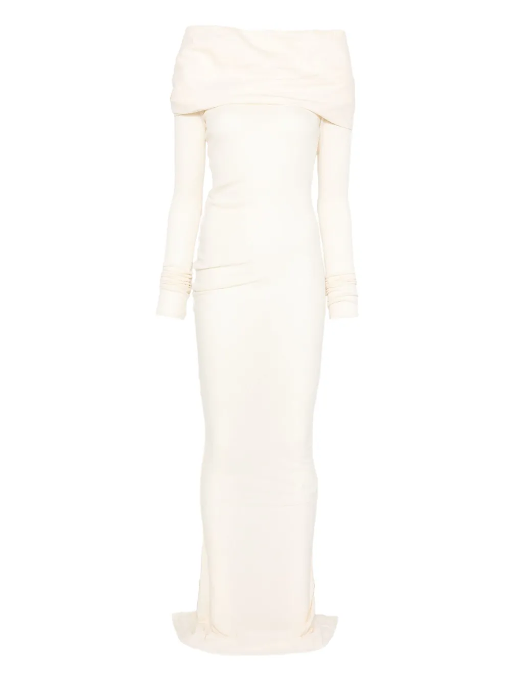 

Платье макси Cavalier с драпировкой Entire Studios, нейтральный