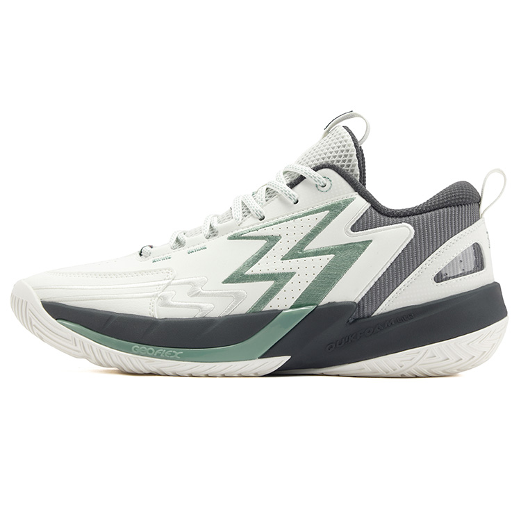 

361° BIG3 Team 3.0 устойчивые к истиранию амортизирующие баскетбольные кроссовки low top мужские white smoke gray