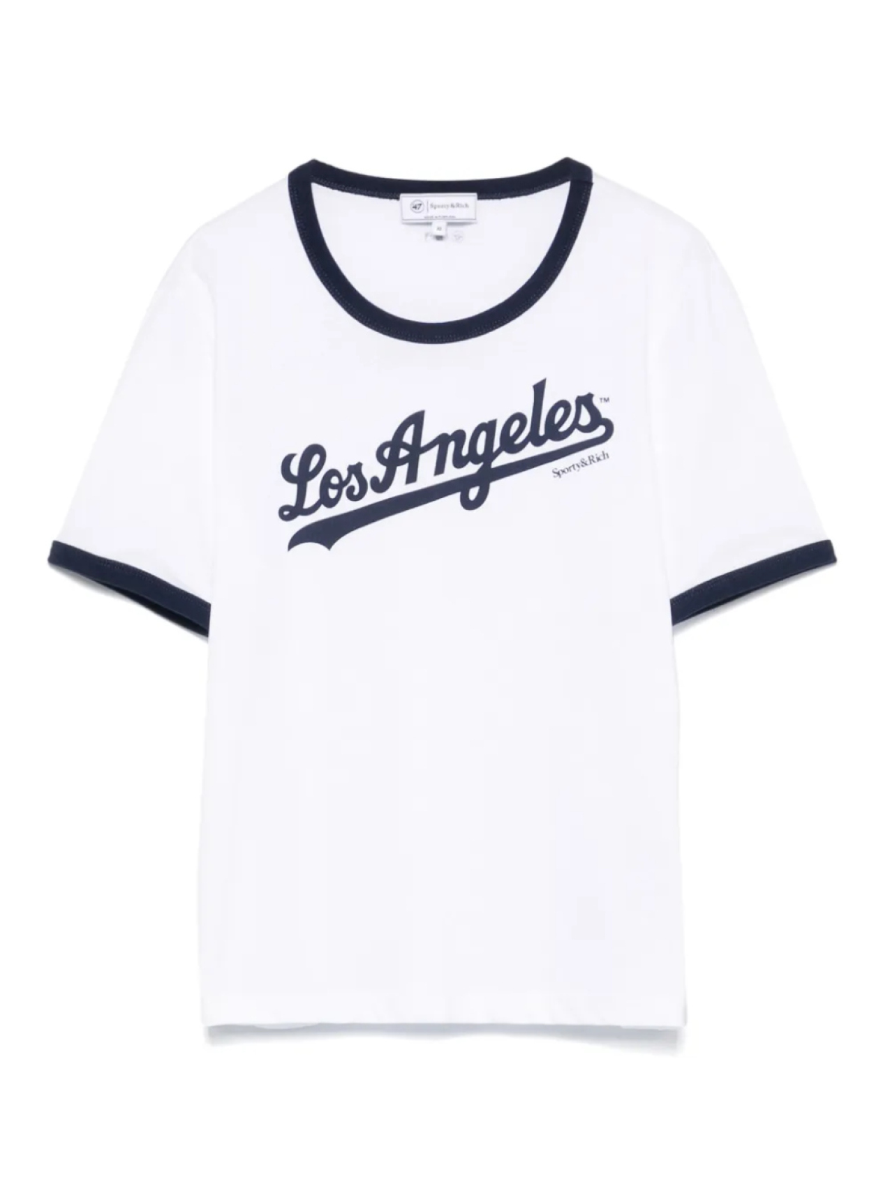 

Футболка Sporty & Rich Dodgers Ringer, белый