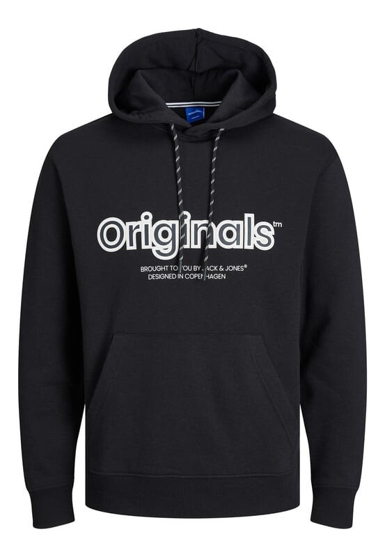 

Пуловер с капюшоном Jack & Jones, черный