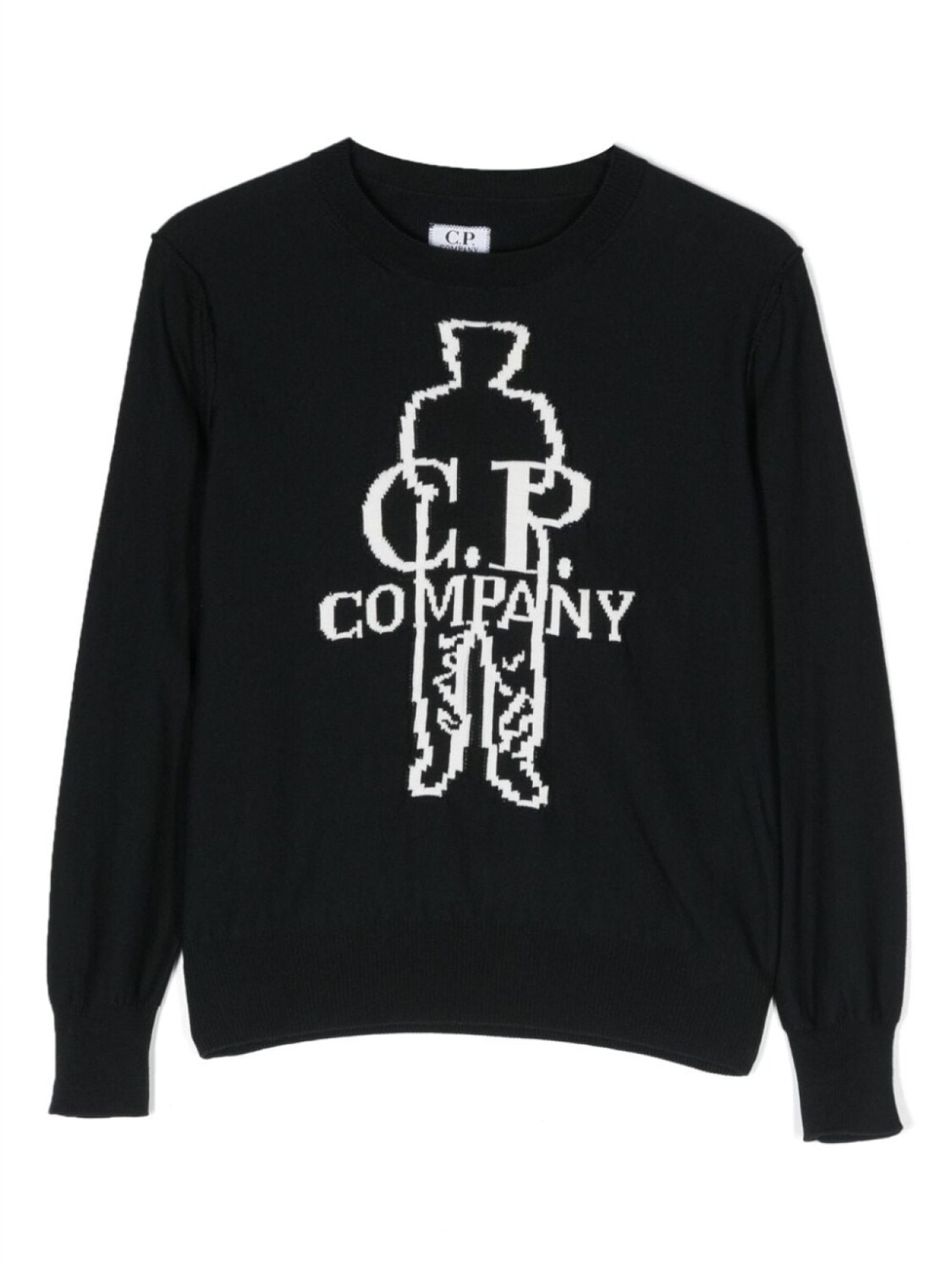 

C.P. Company Kids толстовка с вышитым логотипом, синий