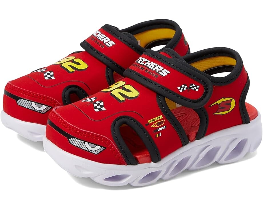 

Сандалии SKECHERS KIDS Hypno-Splash - Hydro-Fun 400612N, цвет Red/Black