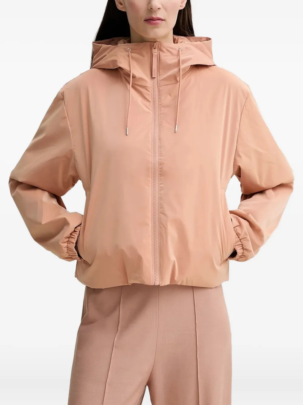 

Куртка с капюшоном на завязках Rains, розовый