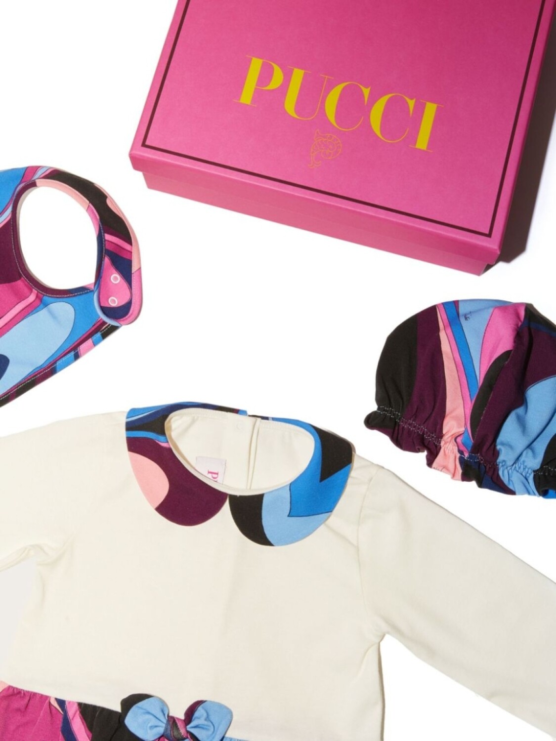 Комплект для выгула малышей Onde-print PUCCI Junior, нейтральный цвет — фото 4