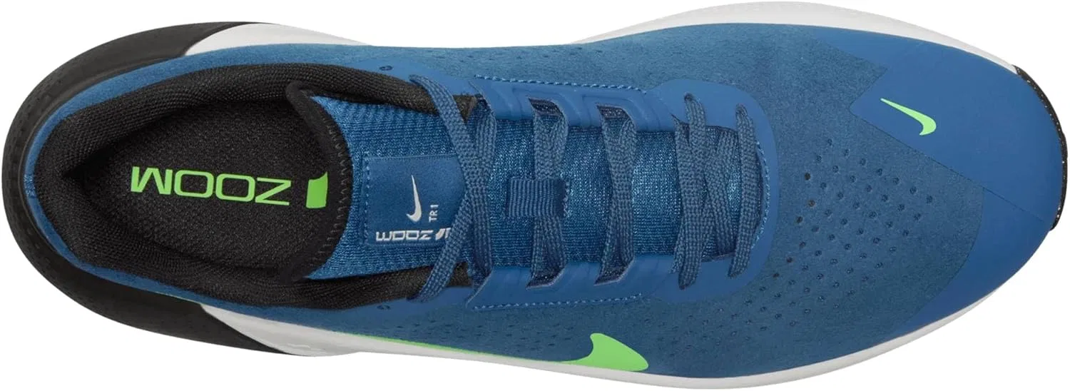 Мужские тренировочные кроссовки Nike M Air Zoom Tr 1, Court Blue Green Strike Black — фото 4
