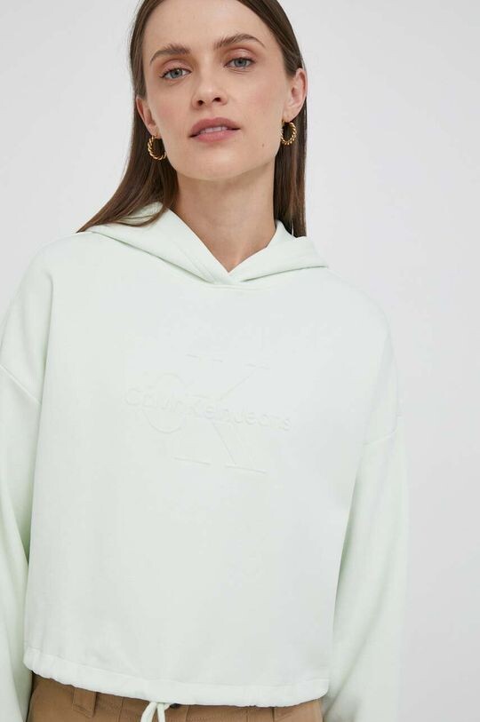 

Толстовка Calvin Klein Jeans, зеленый