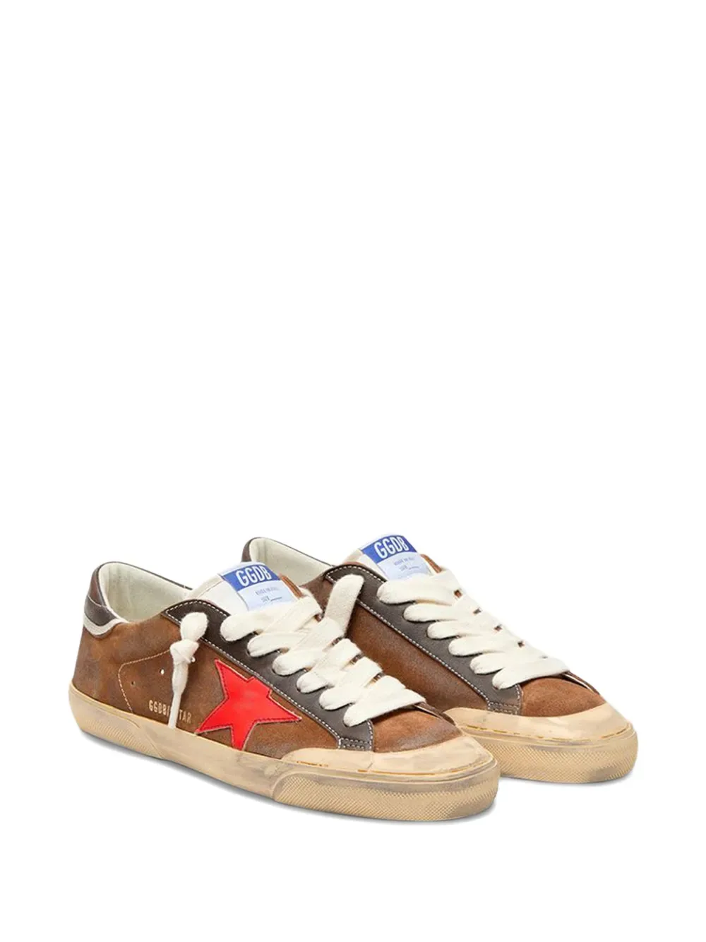 Кеды Super-Star GOLDEN GOOSE, коричневый — фото 2