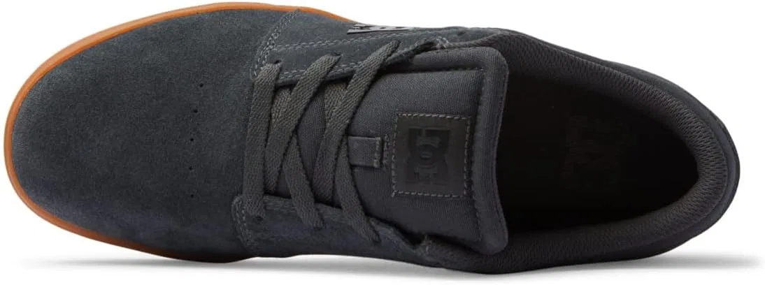 Мужские кожаные кроссовки DC Shoes Crisis 2, 3-Grey Gum — фото 4
