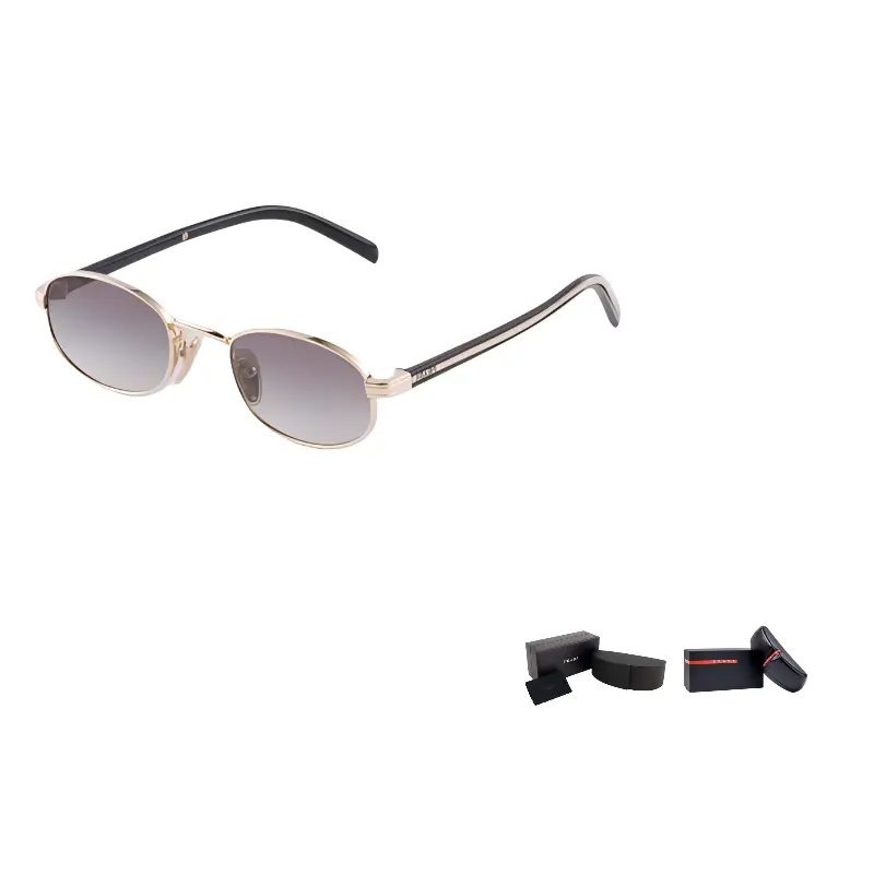

PRADA Солнцезащитные очки овальной формы Eyewear Oval Frame, Gold