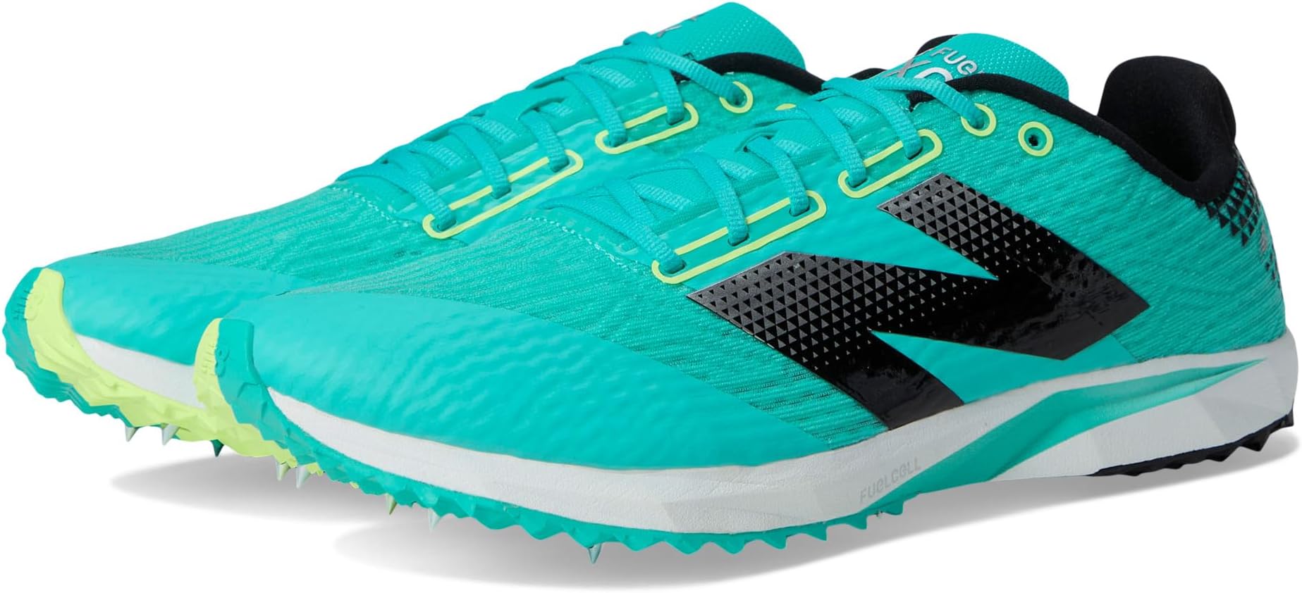 

Кроссовки New Balance FuelCell XC7 v5, цвет Cyber Jade/Black