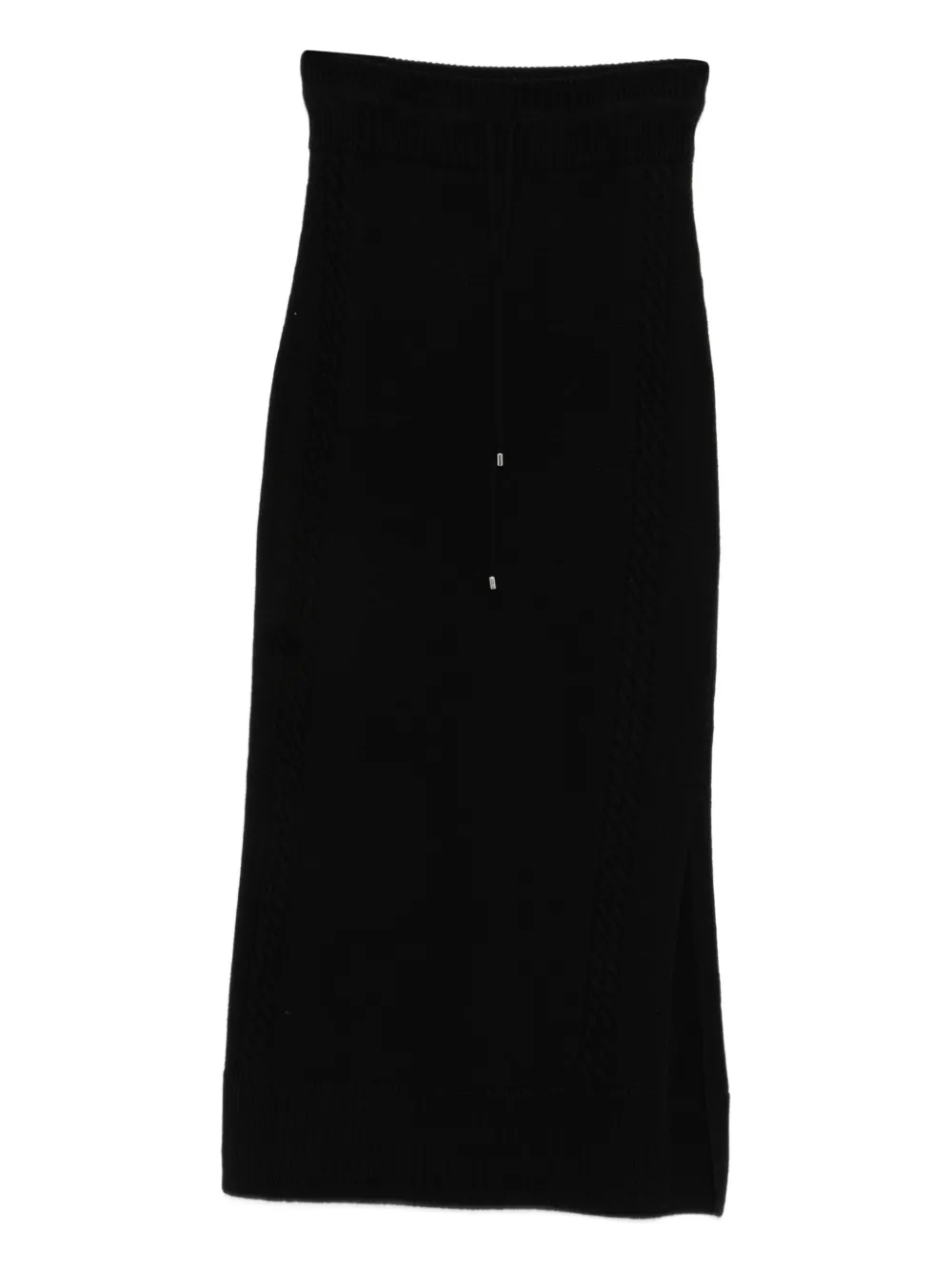 

Юбка с кулиской Ermanno Scervino, черный