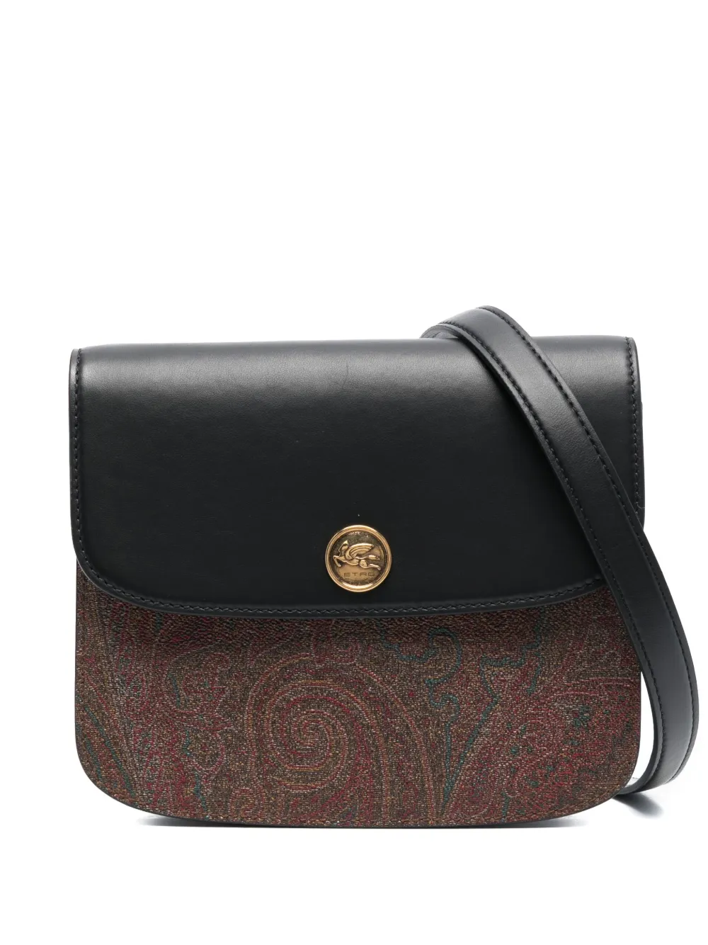 

Большая сумка через плечо Essential ETRO, черный