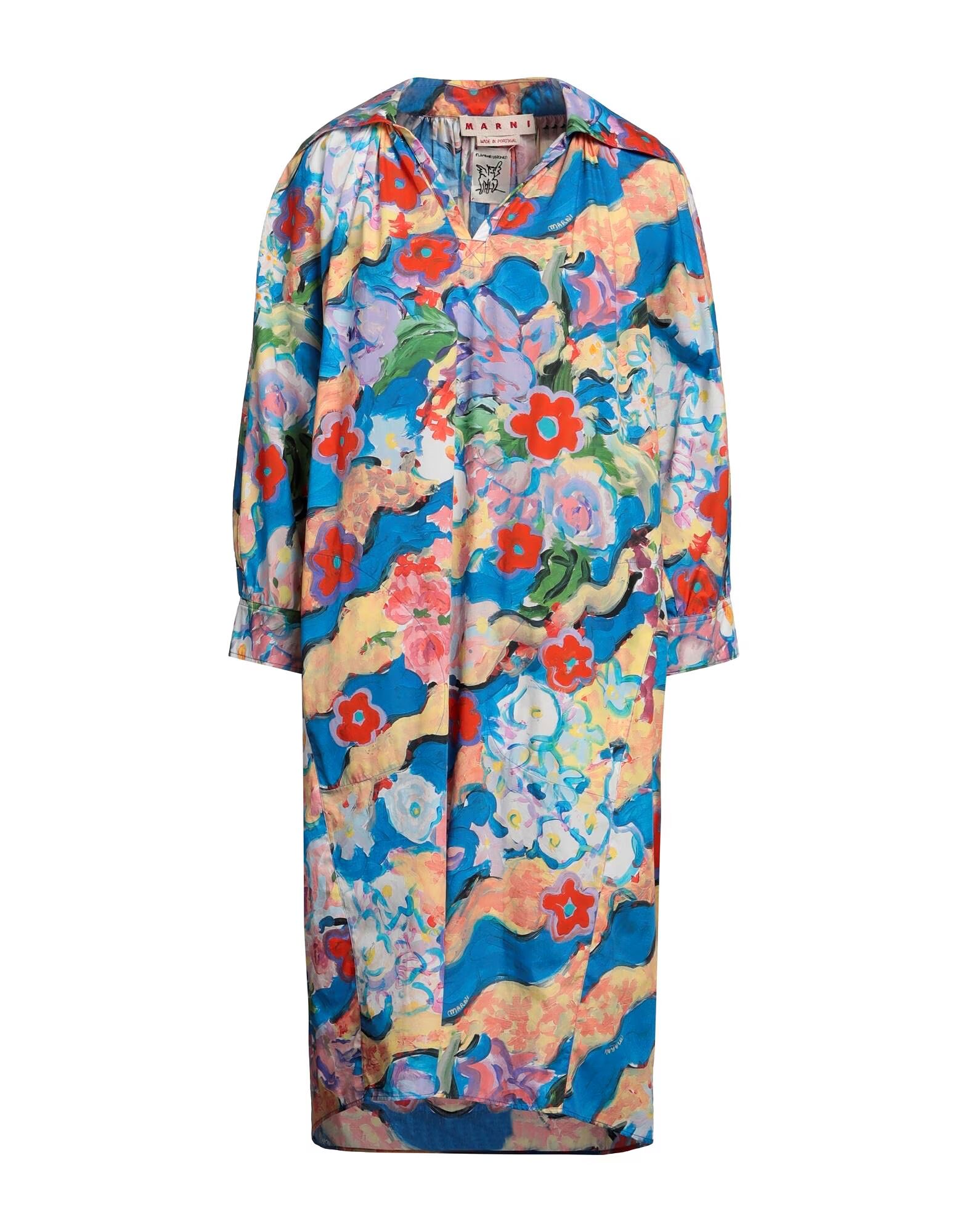 

Платье миди Marni, синий