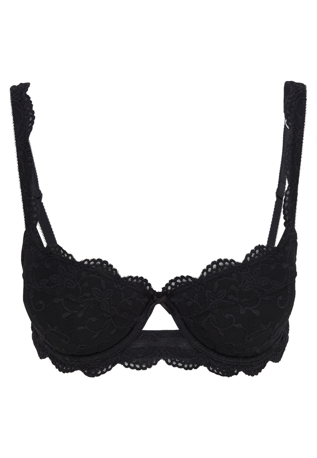 

Бюстгальтер пуш ап Nina von C. Push Up Dirndl BH Silver Edition, черный